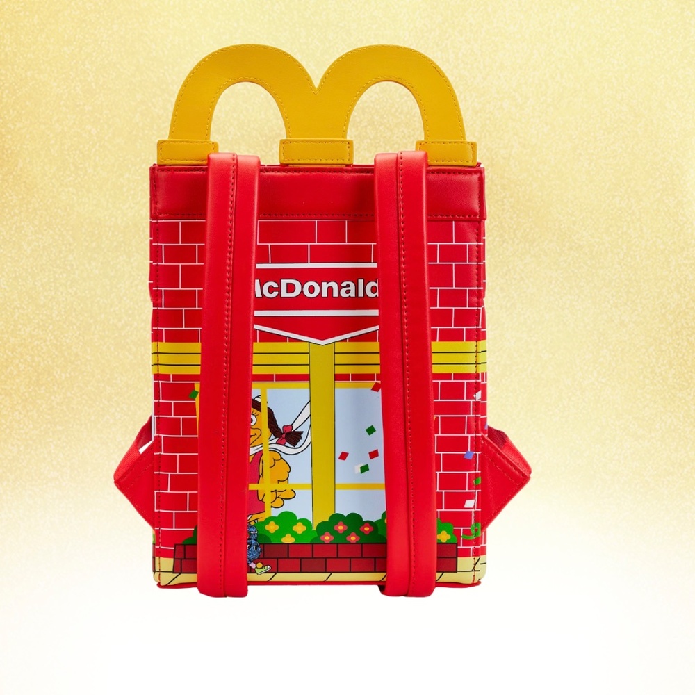 Loungefly McDonalds Happy Meal Mini Backpack and Wallet - Picture 5 of 9